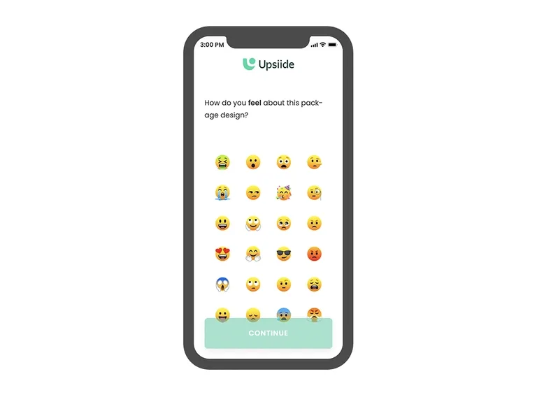 Upsiide_Blog_EngagingSurvey_gif2.gif An emoji question in an Upsiide survey